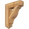 Ekena Millwork Funston Arts & Crafts Rough Sawn Bracket, Western Red Cedar, 6"W x 26"D x 30"H BKT06X26X30FST03RWR - alternate 1
